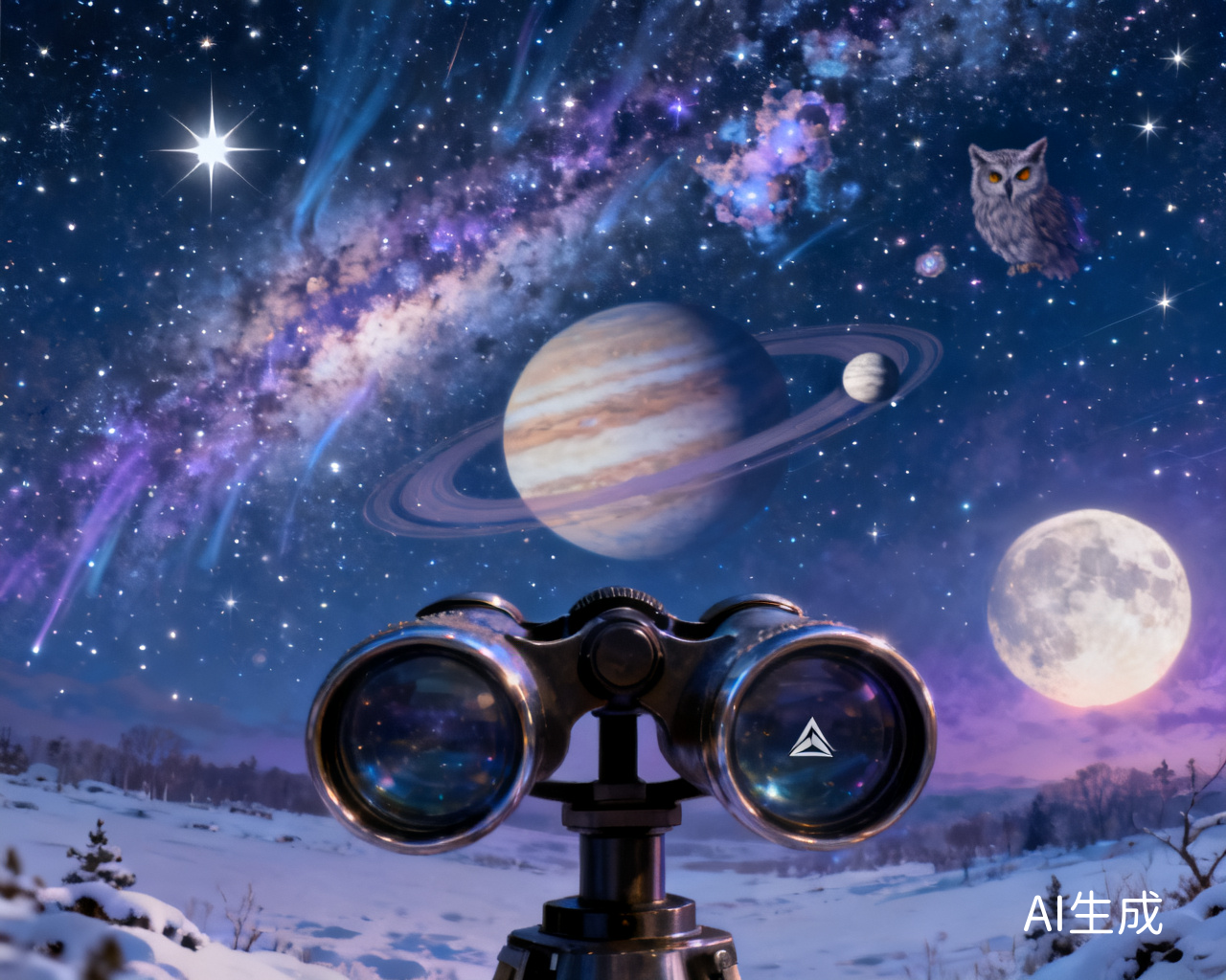 光污染下的反击:双筒镜如何点亮冬夜宇宙?
