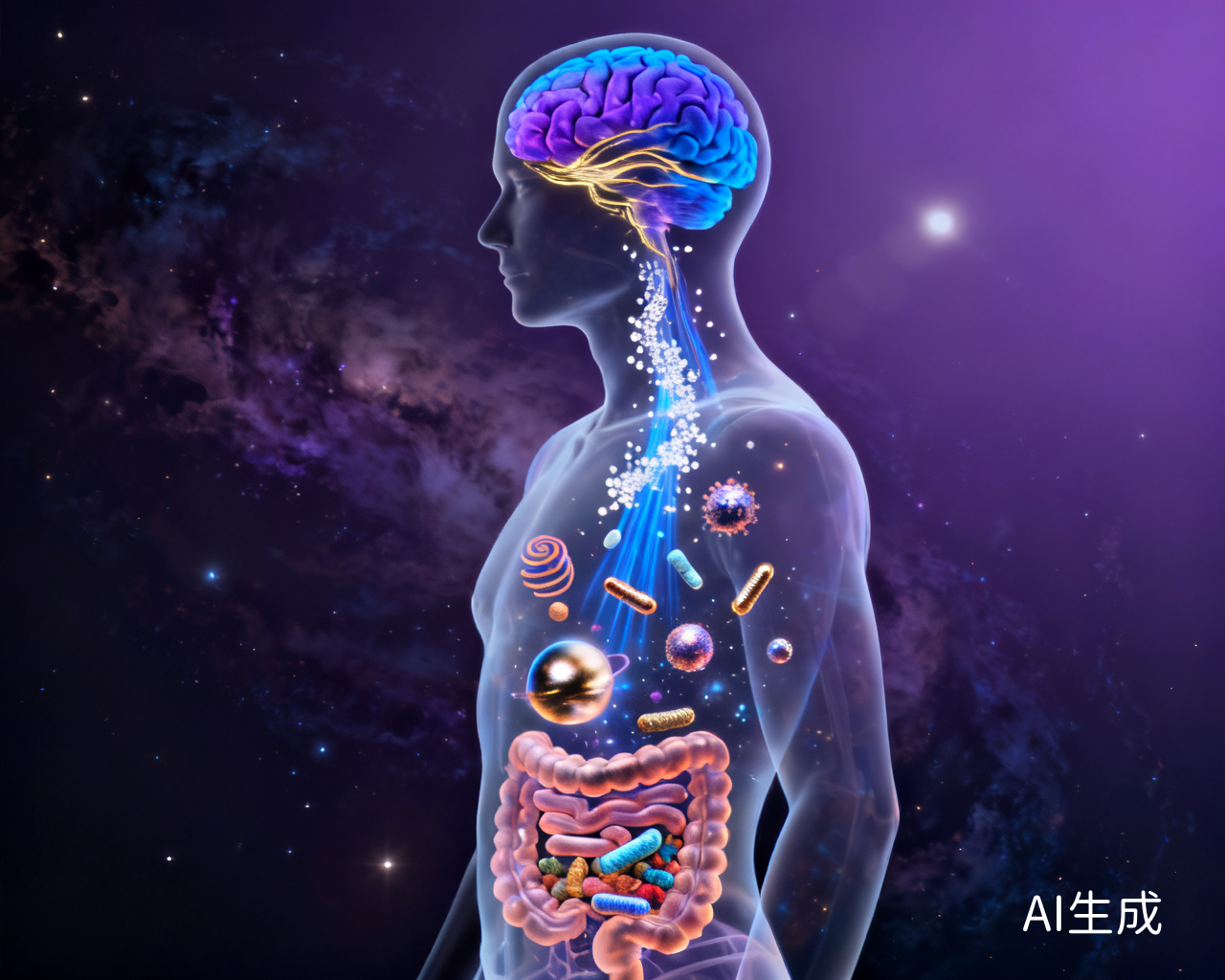 抑郁症治疗突破:肠道菌群决定药效?