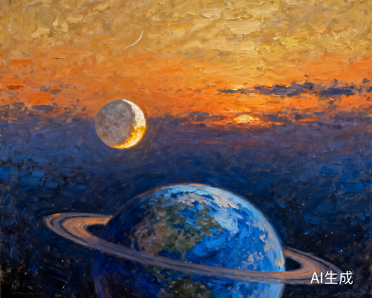月亮与土星罕见共舞,这背后隐藏着什么宇宙密码?