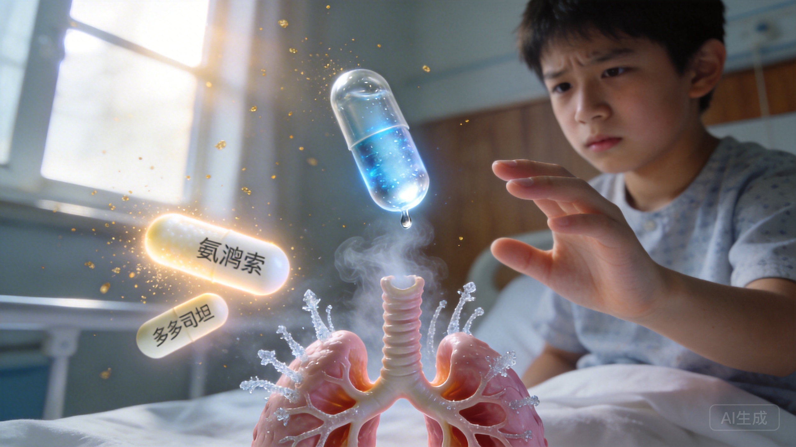 祛痰药诱发呼吸风暴?揭秘哮喘患者用药的隐藏风险